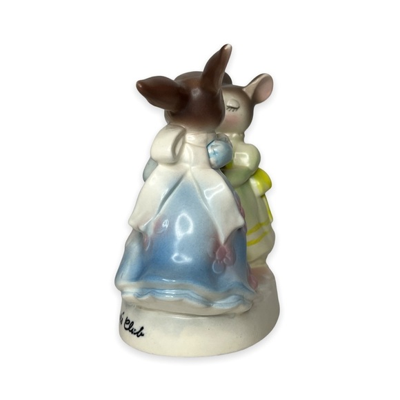 Bunny Mouse Precious Moments Avon‎ President's Club Figurine Vintage 1980 - Picture 6 of 8
